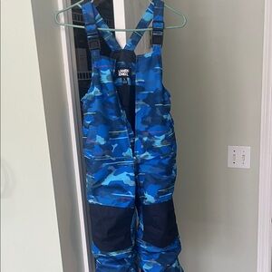 Lands' End Kids Blue Camo Overalls